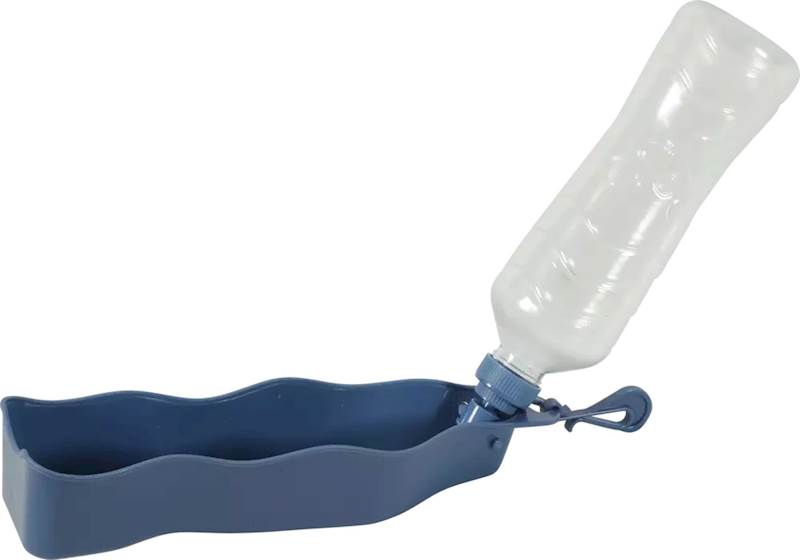 ZOLUX BIVOUAK SKŁADANY BIDON DLA PSA 450ML NIEBIESKI 