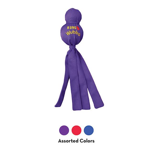 KONG DOG WUBBA ASSORTED L