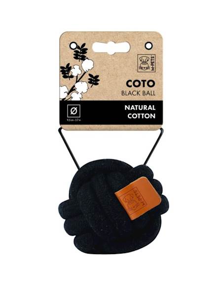 M-PETS COTO BLACK BALL 9,5CM