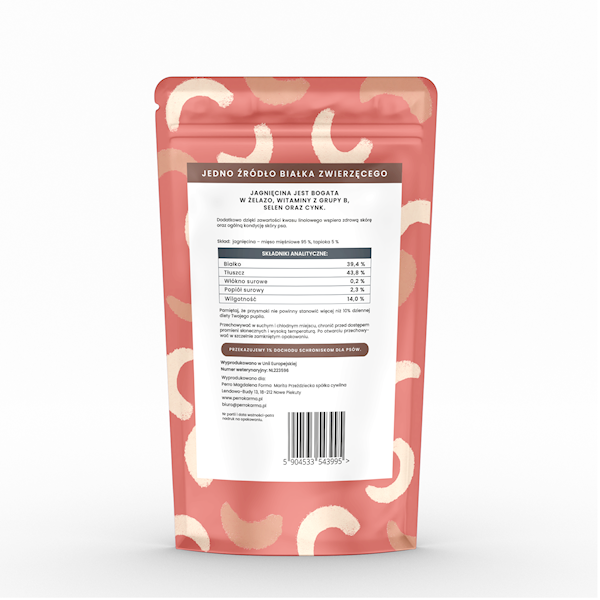 PERRO DAJ DWA TRENERKI Z JAGNIĘCINĄ 85G 