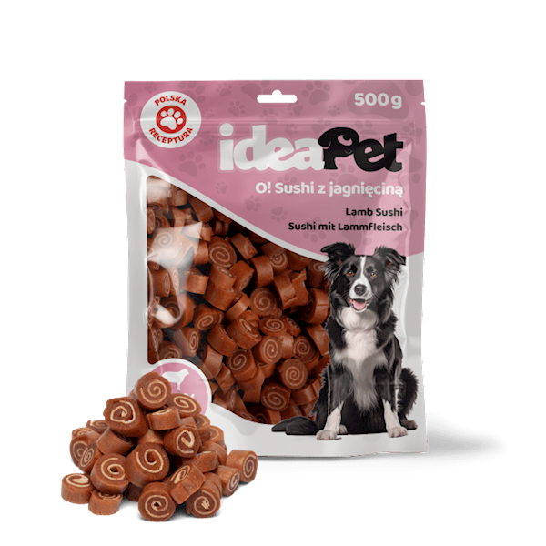 IDEAPET SUSHI Z JAGNIĘCINĄ 500G