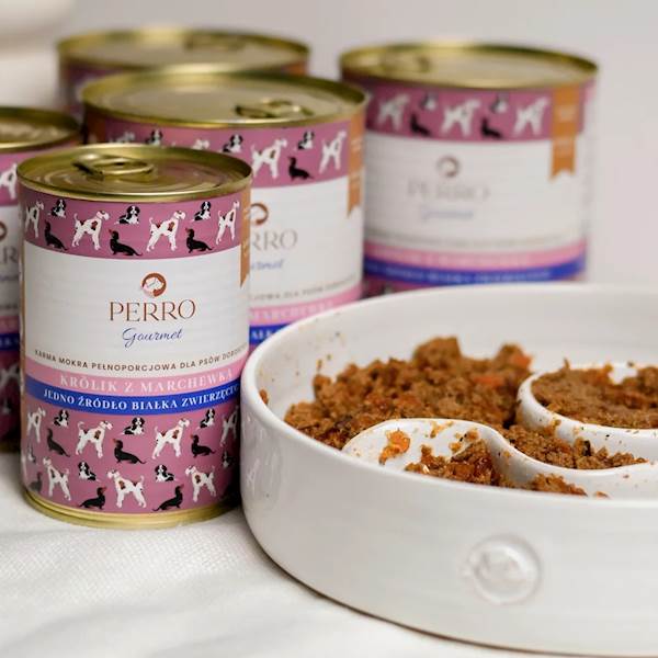 PERRO GOURMET KRÓLIK Z MARCHEWKĄ 200G