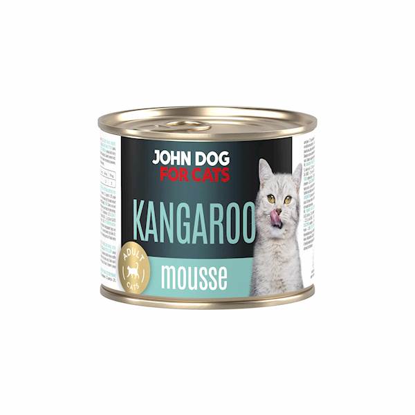 JOHN DOG FOR CATS MUS KANGUR 200G