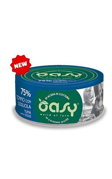 OASY CAT MORE LOVE TUŃCZYK Z SOLĄ (PUSZKA) 70G