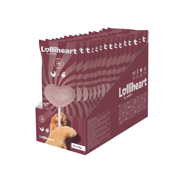 M-PETS LOLLIHEART (LIZAK DLA KOTA) KURCZAK I BURAK 4G