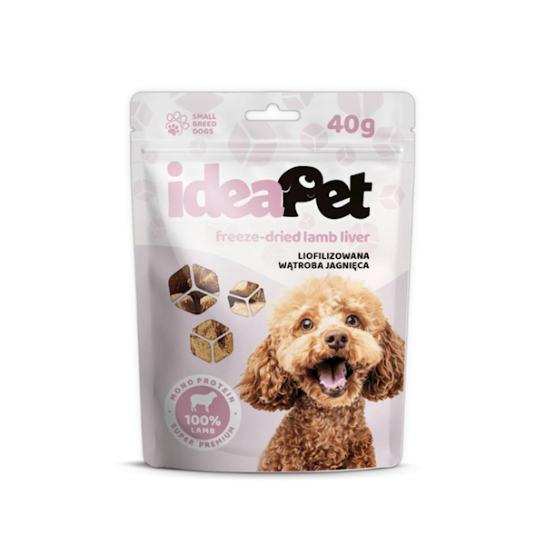 IDEAPET LIOFILIZOWANA WĄTRÓBKA JAGNIĘCA 40G