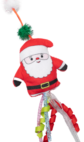 UNIQ PETS SWISHY WĘDKA DLA KOTA Z MIKOŁAJEM 40CM