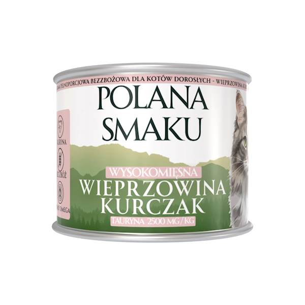 POLANA SMAKU KOT WIEPRZOWINA I KURCZAK 200G