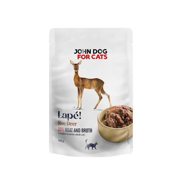JOHN DOG FOR CATS LAPE SARNA 100G