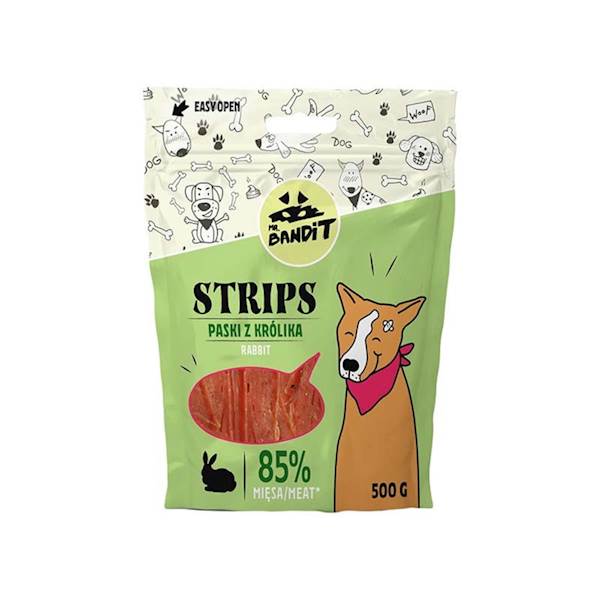 MR. BANDIT STRIPS Z KRÓLIKA 500G