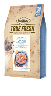 CARNILOVE CAT TRUE FRESH TURKEY 340G