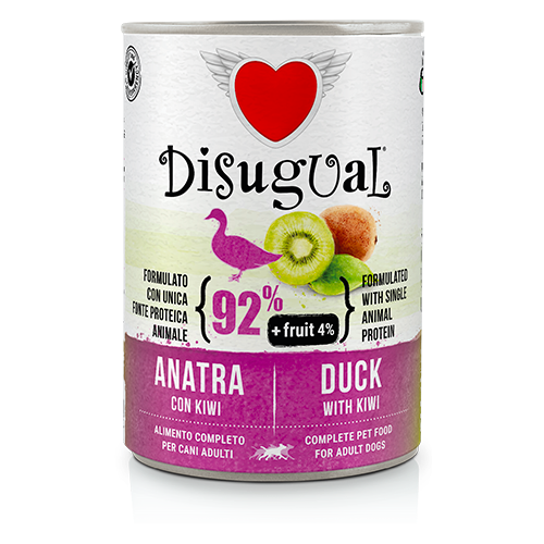 DISUGUAL DOG FRUIT KACZKA Z KIWI 400G