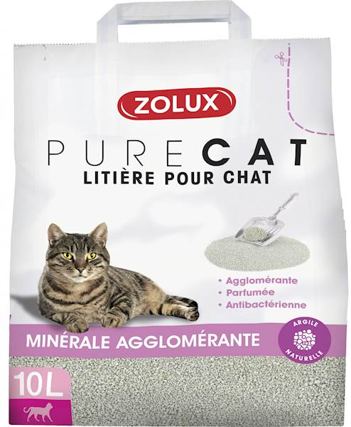 ZOLUX PURECAT ŻWIREK ZBRYLAJĄCY ZAPACHOWY 10L