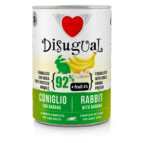 DISUGUAL DOG FRUIT KRÓLIK Z BANANEM 400G