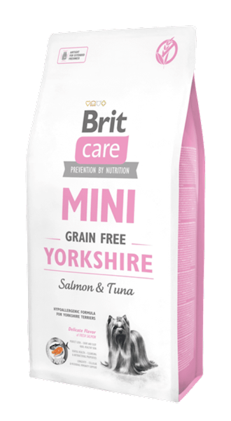BRIT CARE DOG MINI YORKSHIRE SALMON&TUNA 7KG