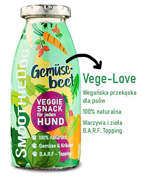 SMOOTHIEDOG WARZYWNY (VEGGIE) 250ML