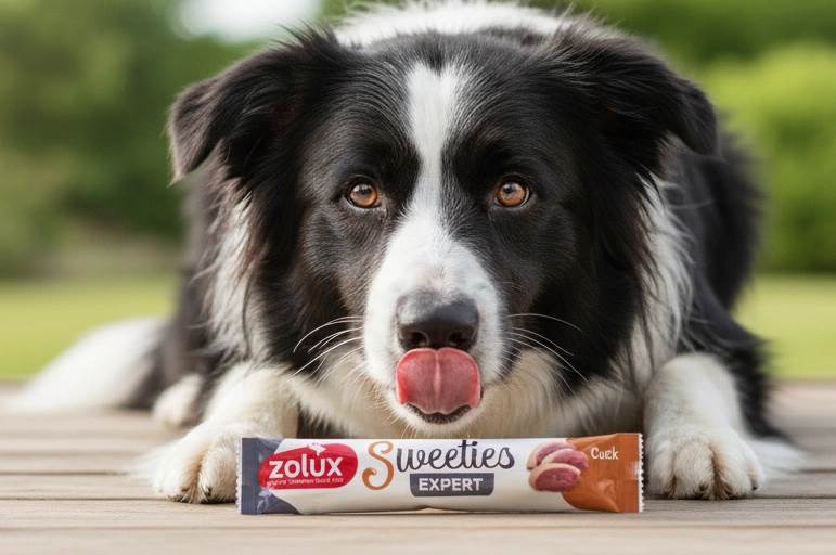 ZOLUX SWEETIES KREMOWY PRZYSMAK DLA PSA Z KACZKĄ 14G