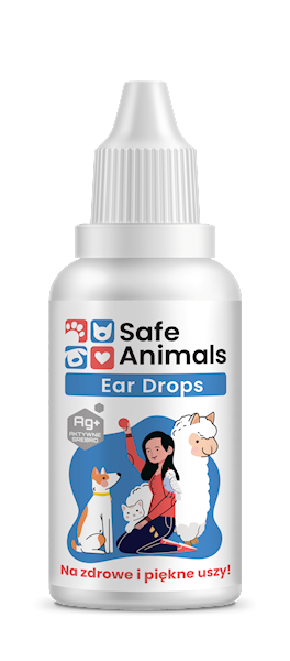 SAFE ANIMALS EAR DROPS (KROPLE DO USZU) 30ML