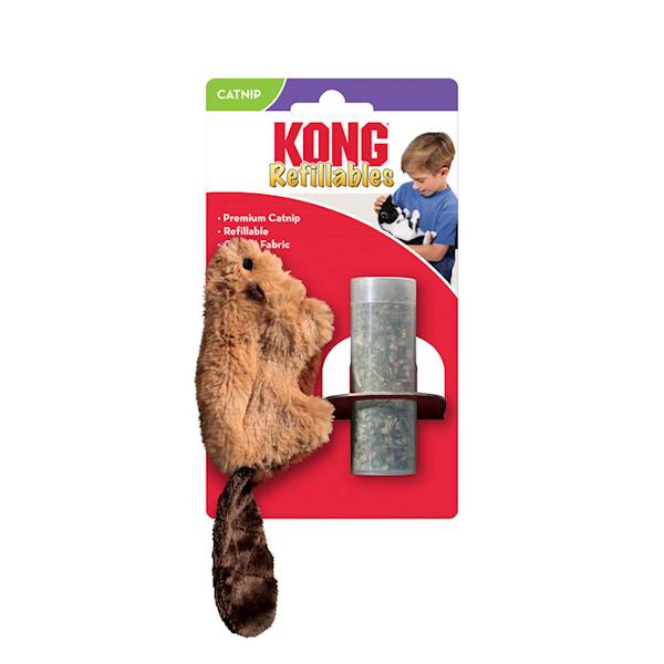 KONG CAT REFILLABLES BEAVER