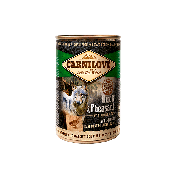 CARNILOVE DOG DUCK&PHEASANT 400G