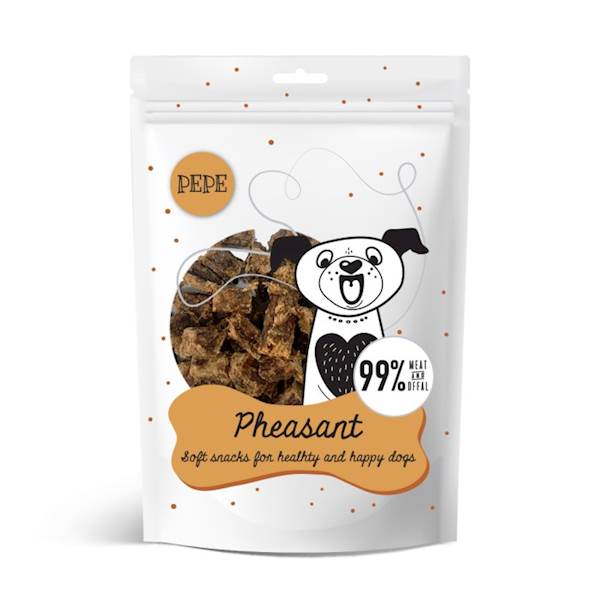 PEPE SOFT SNACKS FOR DOGS PHEASANT (BAŻANT) 70G