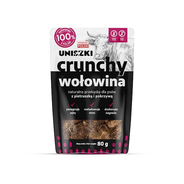 UNISZKI CRUNCHY BEEF 80G