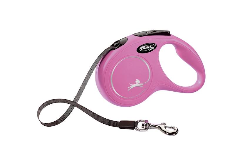 FLEXI NEW CLASSIC TAŚMA S 15KG 5M RÓŻOWA