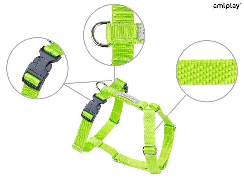 AMIPLAY SAMBA SZELKI REGULOWANE GUARD ZIELONE S