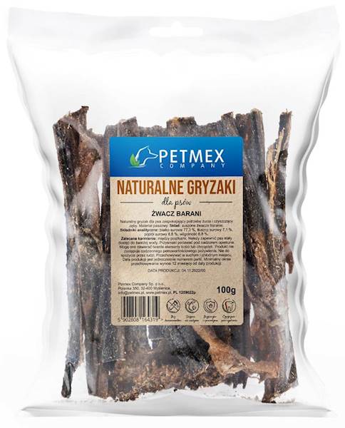 PETMEX ŻWACZ BARANI 100G