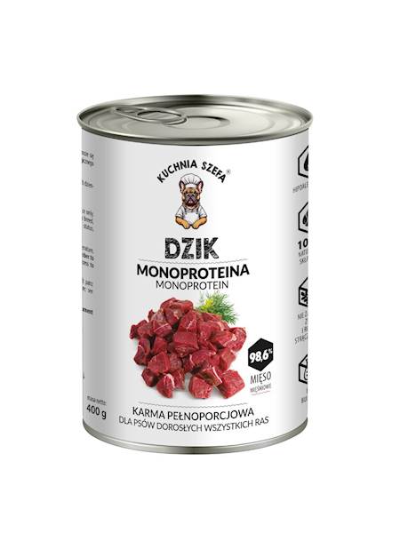 KUCHNIA SZEFA DZIK 400G