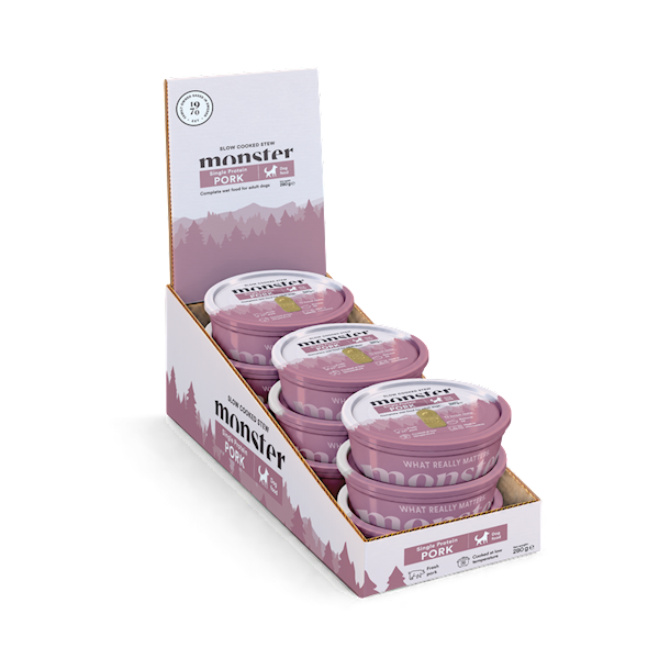 MONSTER DOG SLOW COOKED STEW PORK (GULASZ Z WIEPRZOWINY) 280G