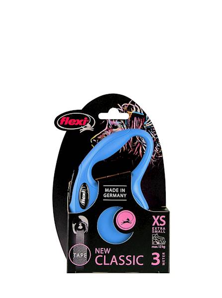 FLEXI NEW CLASSIC TAŚMA XS 12KG 3M NIEBIESKA