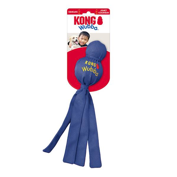 KONG DOG WUBBA ASSORTED L