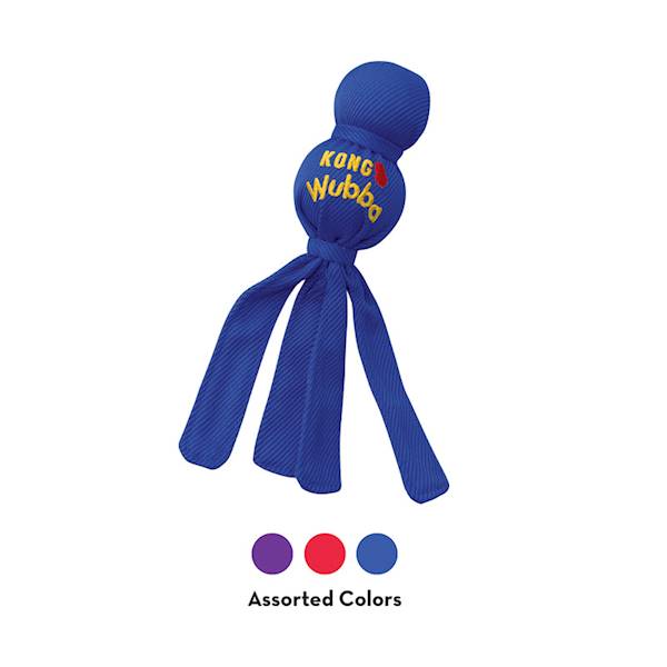 KONG DOG WUBBA ASSORTED S