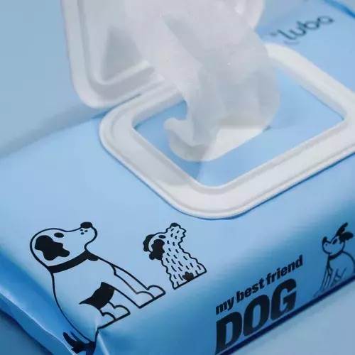 LUBA CHUSTECZKI NAWILŻANE DO OCZYSZCZANIA I OCHRONY SKÓRY ORAZ SIERŚCI 60SZT