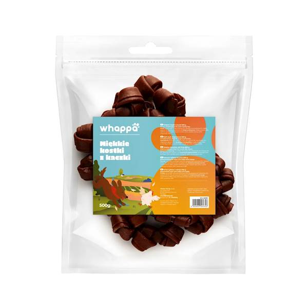 WHAPPA MIĘKKIE KOSTKI Z KACZKI 500G