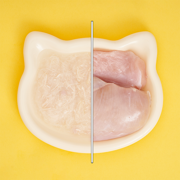 UNIQ PETS YUMMY SOUP ROSÓŁ Z KAWAŁKAMI KURCZAKA I MIĘSEM KRÓLIKA 60G