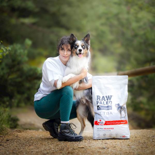 VET EXPERT RAW PALEO ULTRA ADULT MEDIUM&LARGE BEEF 10KG