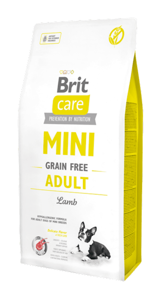 BRIT CARE DOG MINI ADULT LAMB 7KG