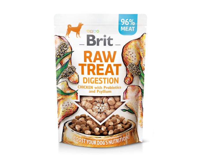 BRIT RAW TREAT DIGESTION CHICKEN 40G