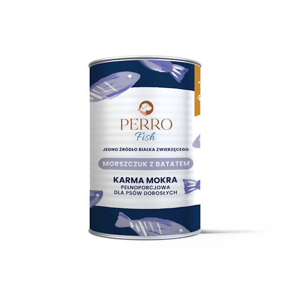PERRO FISH MONOBIAŁKOWA MORSZCZUK Z BATATEM 400G