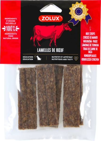 ZOLUX PASKI Z WOŁOWINY 100G