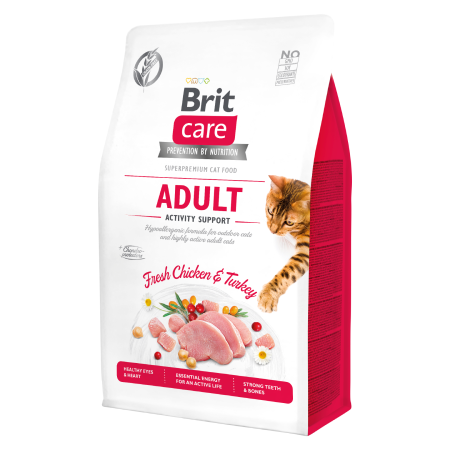 BRIT CARE CAT ADULT FRESH CHICKEN&TURKEY 400G