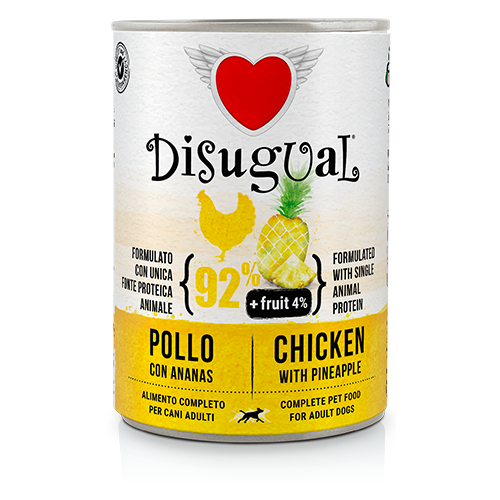 DISUGUAL DOG FRUIT KURCZAK Z ANANASEM 400G