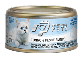 DISUGUAL CAT PROFESSIONAL PET FILETOWA TUŃCZYK Z BIAŁORYBAMI 70G