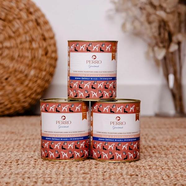PERRO GOURMET DZIK Z PASTERNAKIEM 400G