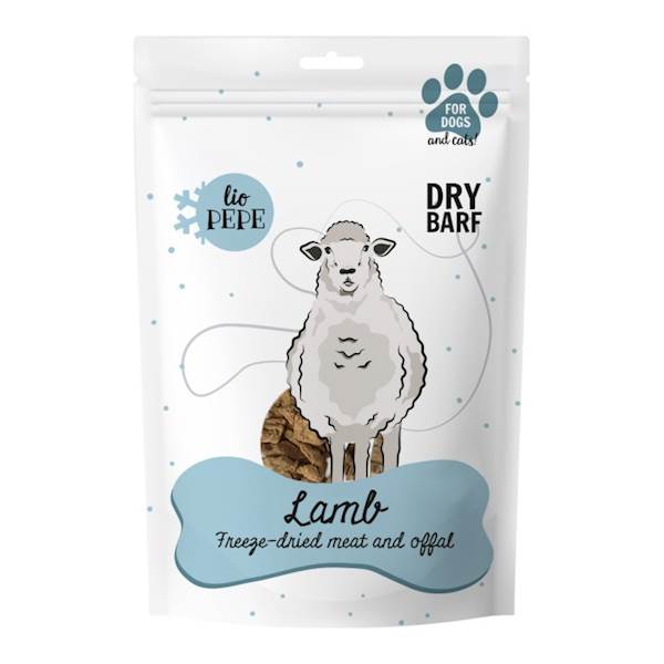 PEPE LIOFILIZOWANE PRZYSMAKI LAMB (PŁUCO JAGNIĘCE) 30G