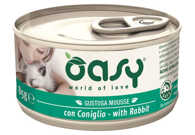OASY CAT CAPRICE MOUSSE Z KRÓLIKIEM 85G