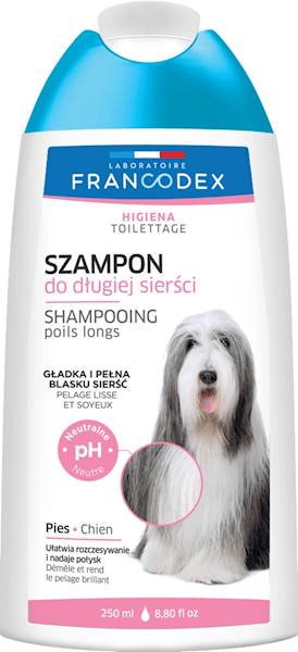 FRANCODEX SZAMPON DO DŁUGIEJ SIERŚCI 250ML