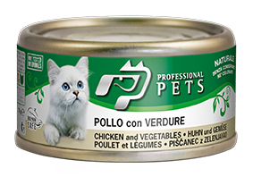 DISUGUAL CAT PROFESSIONAL PET FILETOWA KURCZAK Z WARZYWAMI 70G